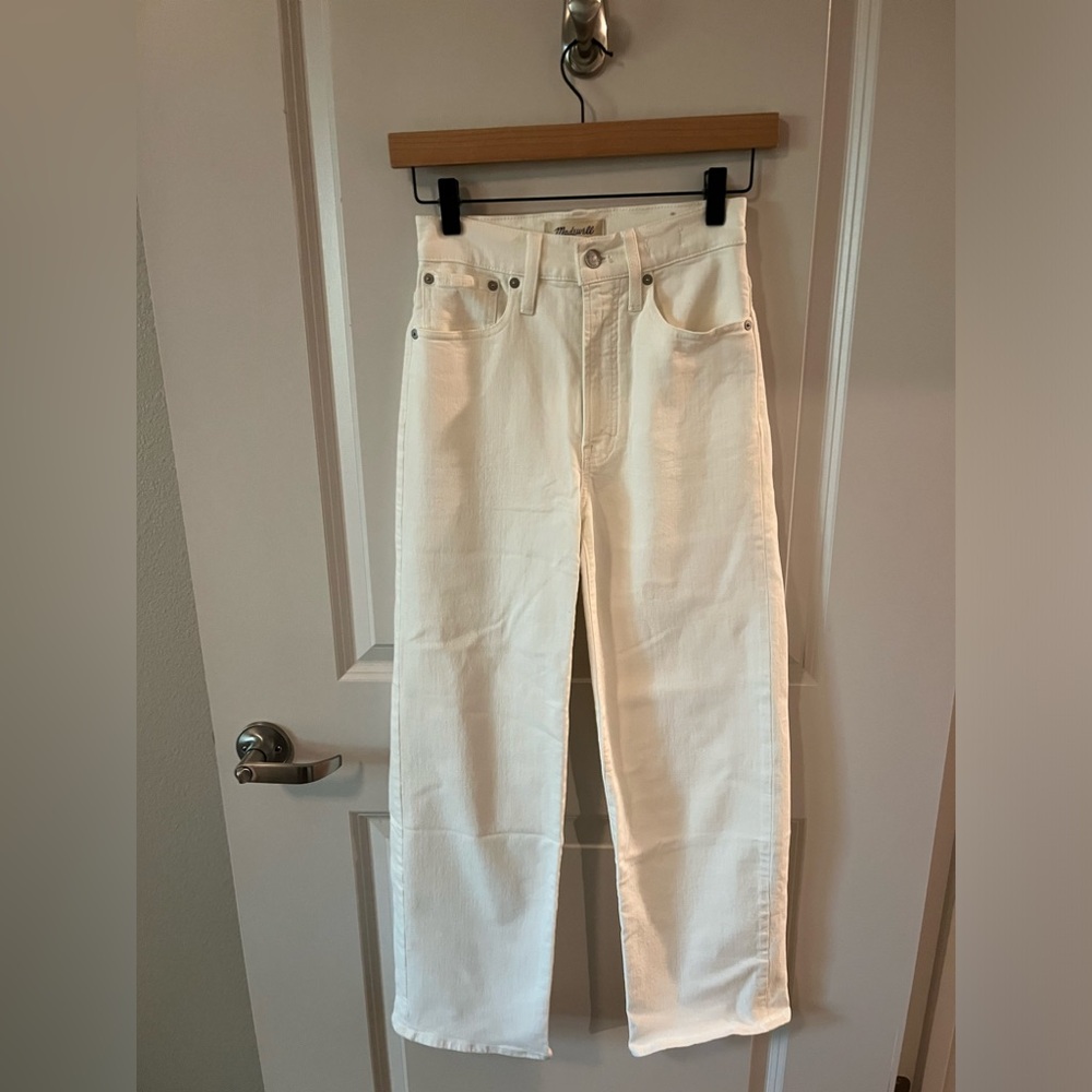Madewell Jeans: The Perfect Vintage Wide-Leg Crop White